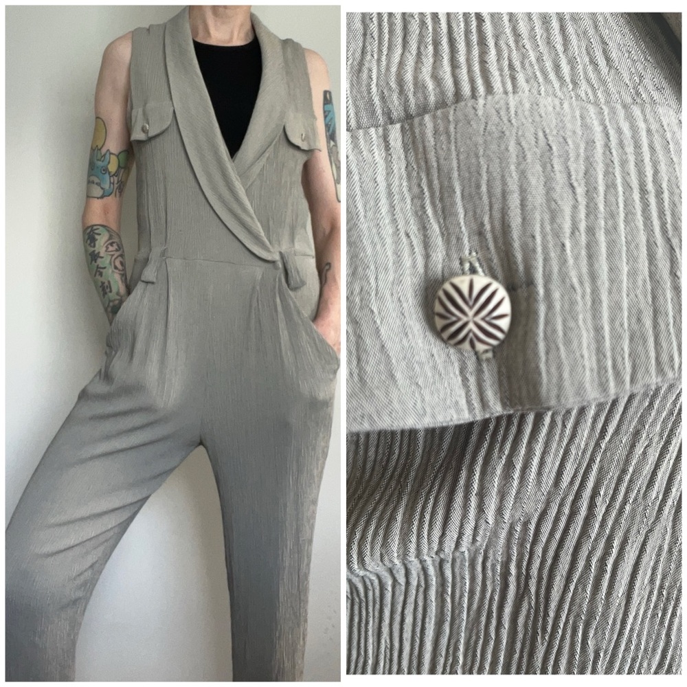 vintage 90’s SAGE SIREN JUMPSUIT - small